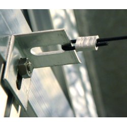 Aluminiumsklemmer til opphengstr�d