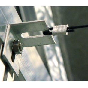 Aluminiumsklemmer til opphengstrd