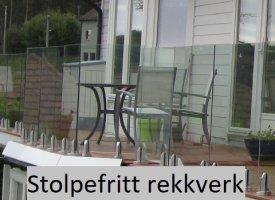 Produktutvalg LR-Rail stolpefritt