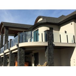 Stolpe 180 grader, 700mm, toppmontert