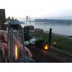 Stolpe 180 grader, 700mm, toppmontert