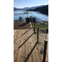 Stolpe 180 grader, 700mm, toppmontert