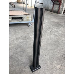 Stolpe, 90 grader, 700mm, toppmontert