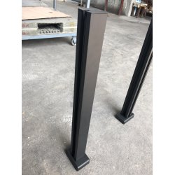 Stolpe 180 grader, 700mm, toppmontert