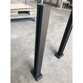 Stolpe 180 grader, 700mm, toppmontert