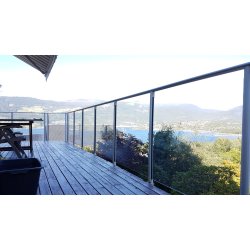 Stolpe 180 grader, sidemontert