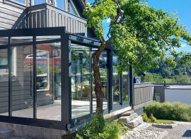 Hagestue og vinterhage